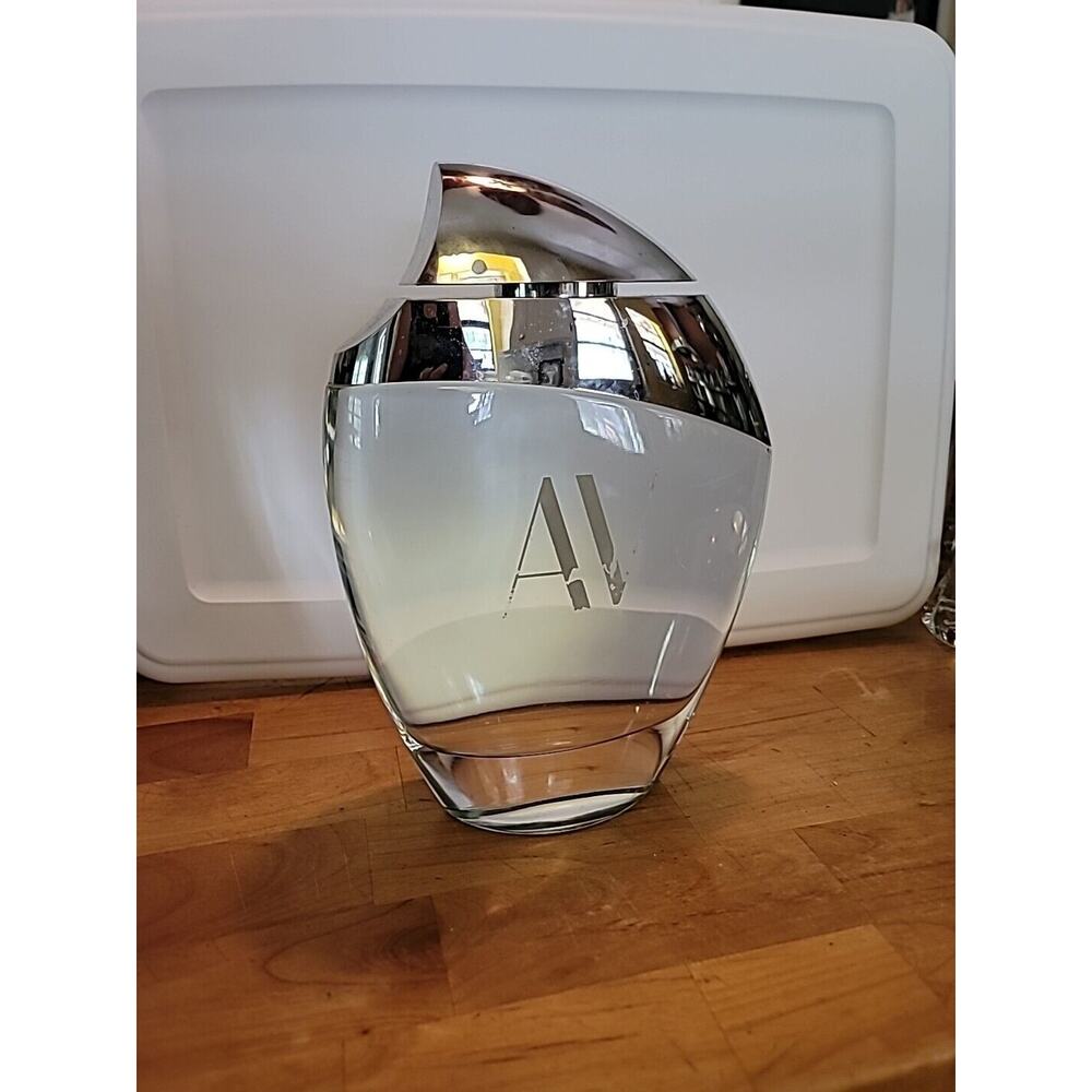 Vtg. AV Adrienne Vittadini Perfume Factice Store Display Dummy Bottle 12" Empty